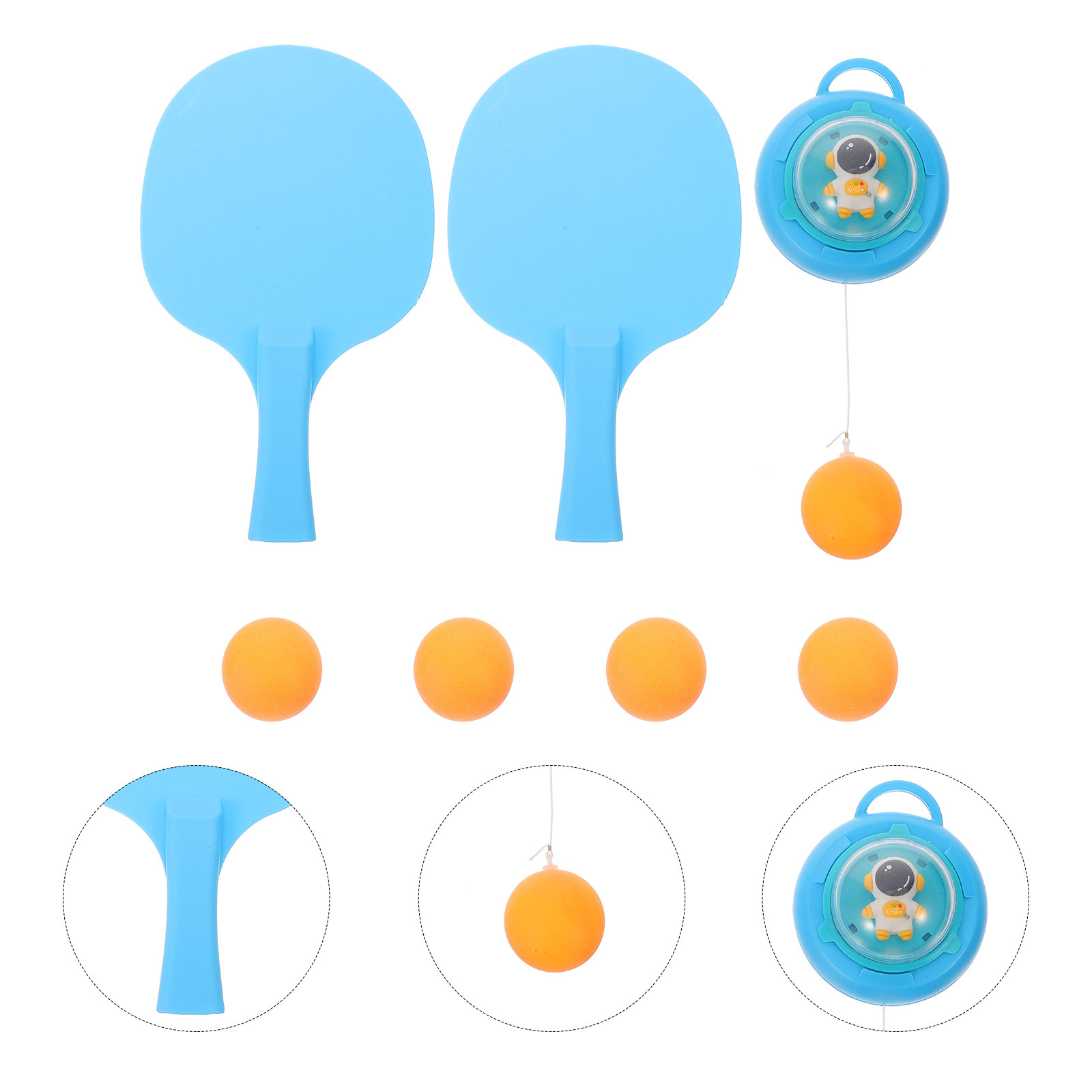 Table Tennis For Kids - 1Set Interactive Table Tennis Trainer Hanging