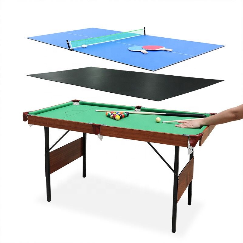 Table Tennis For Kids - 3 In 1 Multi Function Snooker