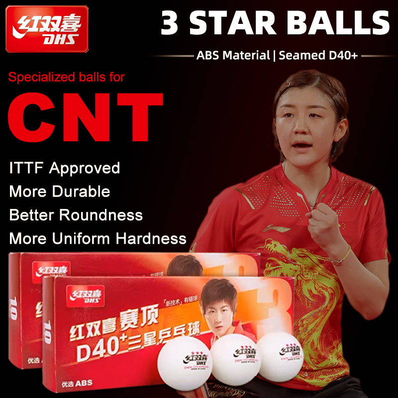 Table Tennis How To Play - DHS D40+ DJ40+ Ping Pong Balls