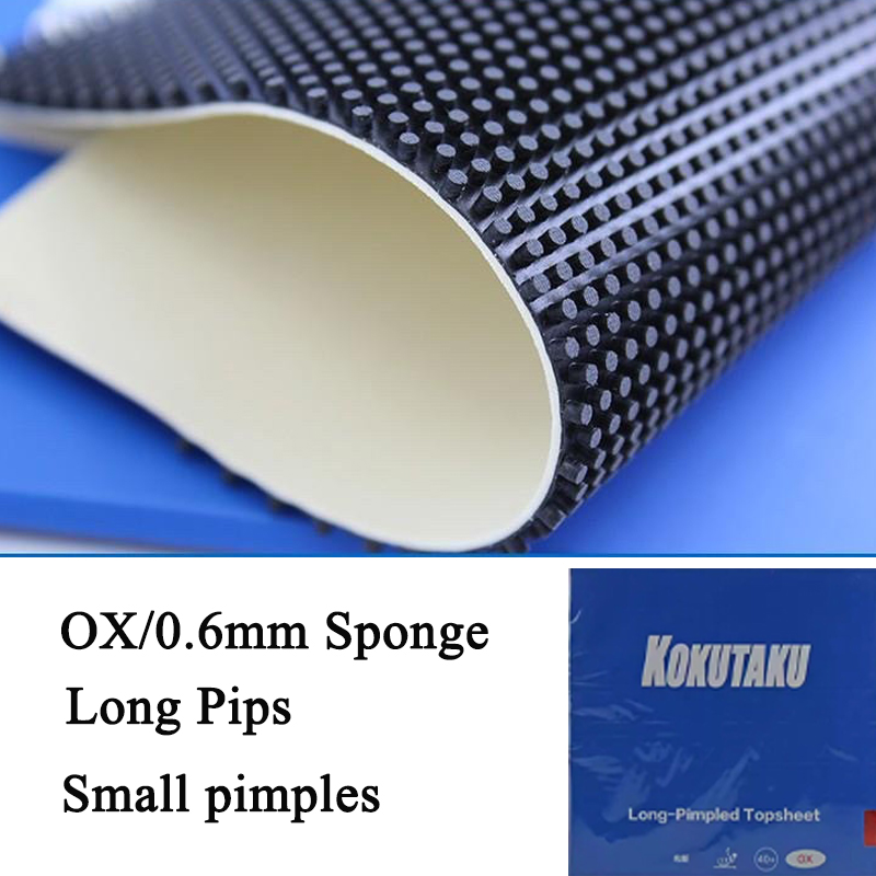 KOKUTAKU Long Pips Table Tenni - Table Tennis Defense ulasan dan harga