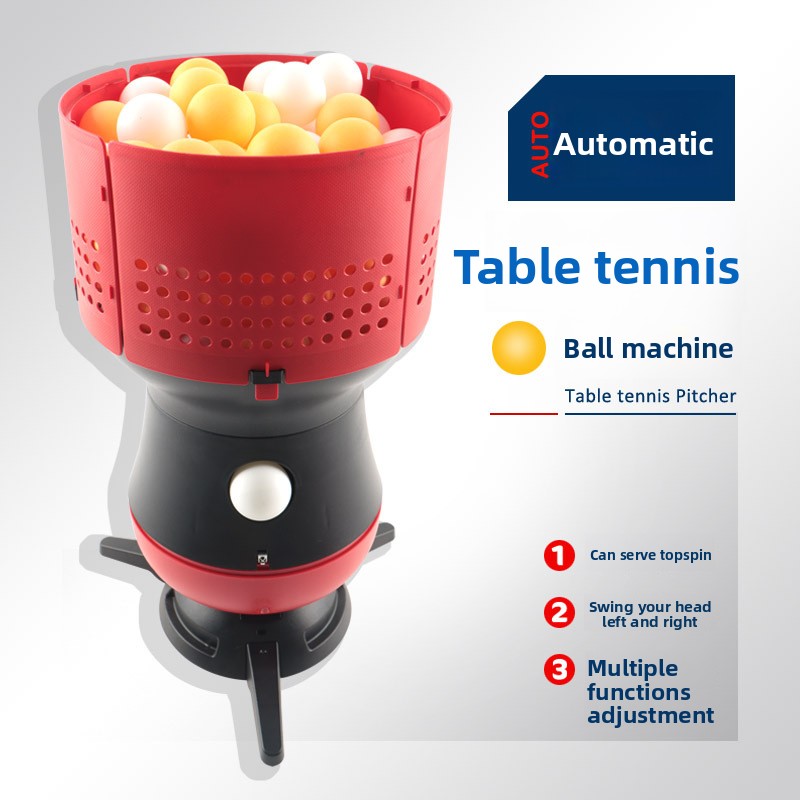 Portable Automatic Table Tenni - Table Tennis Gun ulasan dan harga