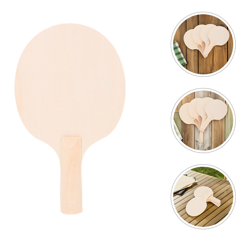 4Pair Table Tennis Paddle Blan - Table Tennis Racket ulasan dan harga