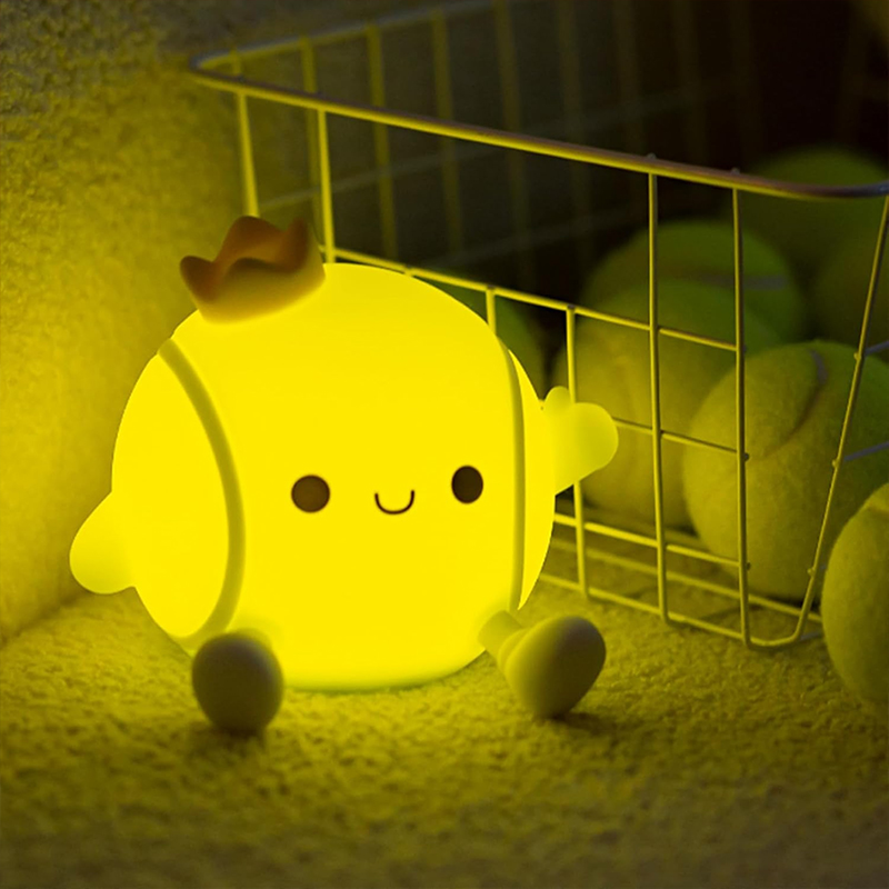 Cute Tennis Night Light Silico - Table Tennis For Kids ulasan dan harga