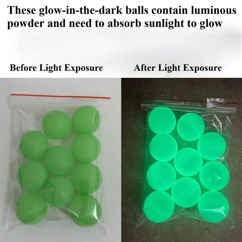 Luminous Table Tennis Balls Gl - Table Tennis How To Play ulasan dan harga