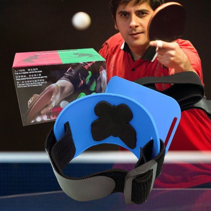 Portable Table Tennis Arm Hold - Table Tennis Gun ulasan dan harga