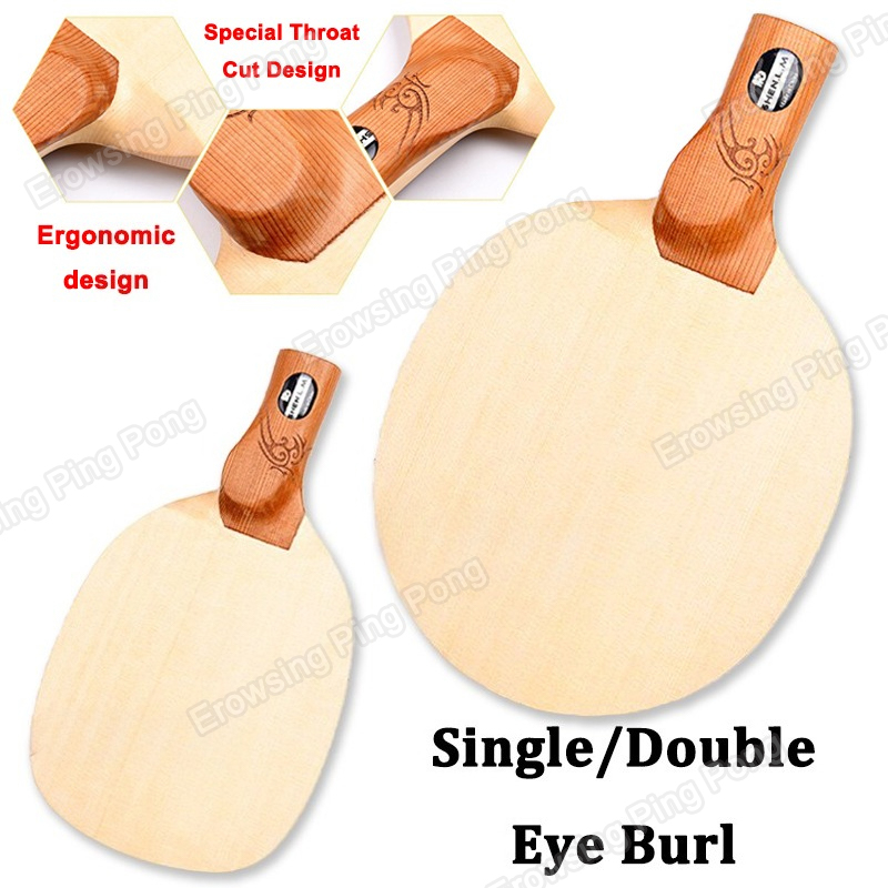 1-Ply Hinoki Table Tennis Blad - Table Tennis Racket ulasan dan harga