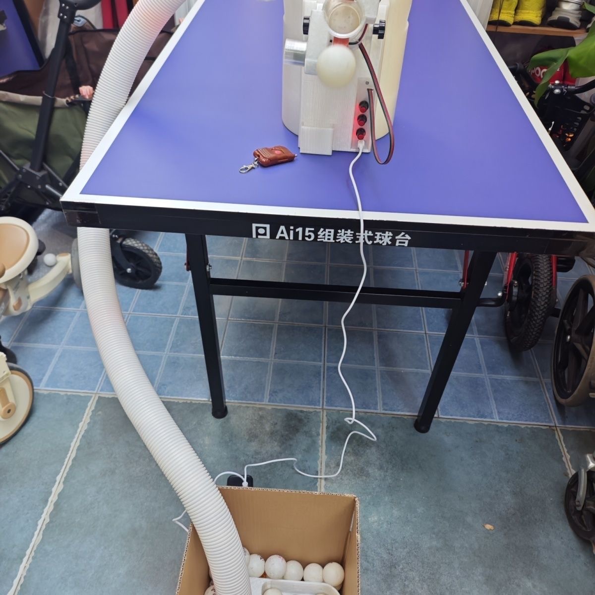 Automatic Table Tennis Loading - Table Tennis Gun ulasan dan harga