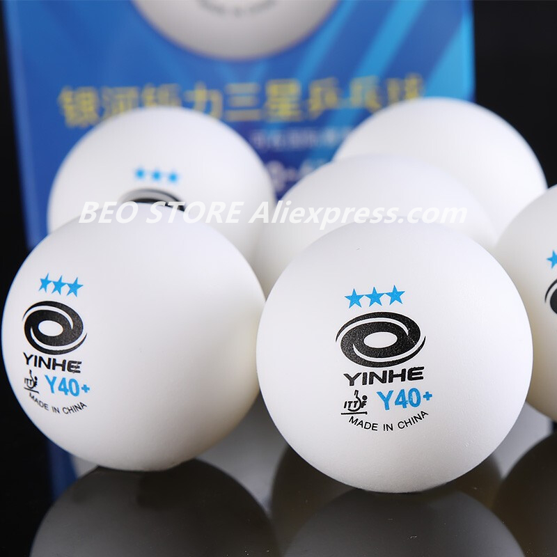 60 balls YINHE 3-star Y40+ H40 - Table Tennis How To Play ulasan dan harga
