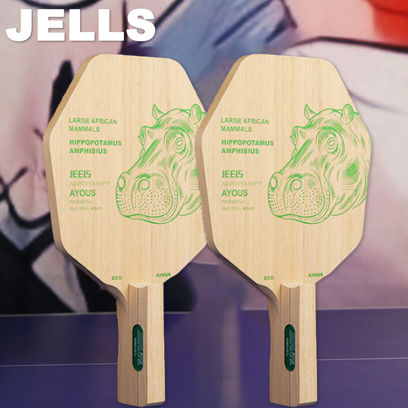 JEELS 1-Ply Ayous Table Tennis - Table Tennis Racket ulasan dan harga