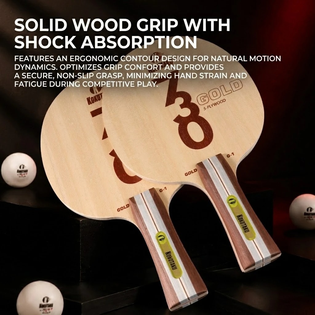 Kokutaku Table Tennis Blade FL - Table Tennis Racket ulasan dan harga