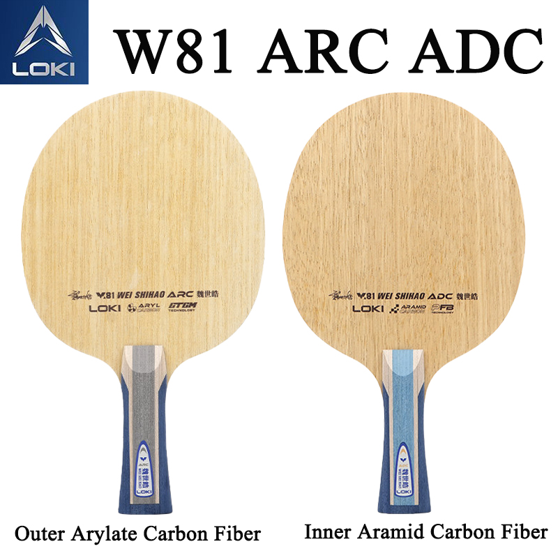 LOKI W81 Series Wei Shihao Tab - Table Tennis Racket ulasan dan harga