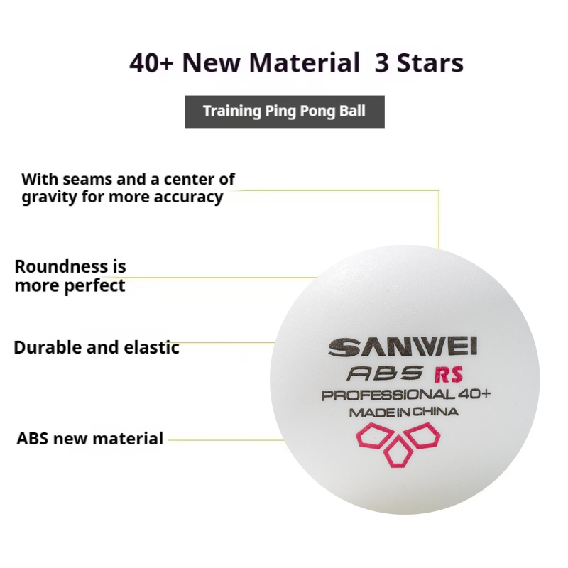 SANWEI RS40+ 3 Star Table Tenn - Table Tennis How To Play ulasan dan harga