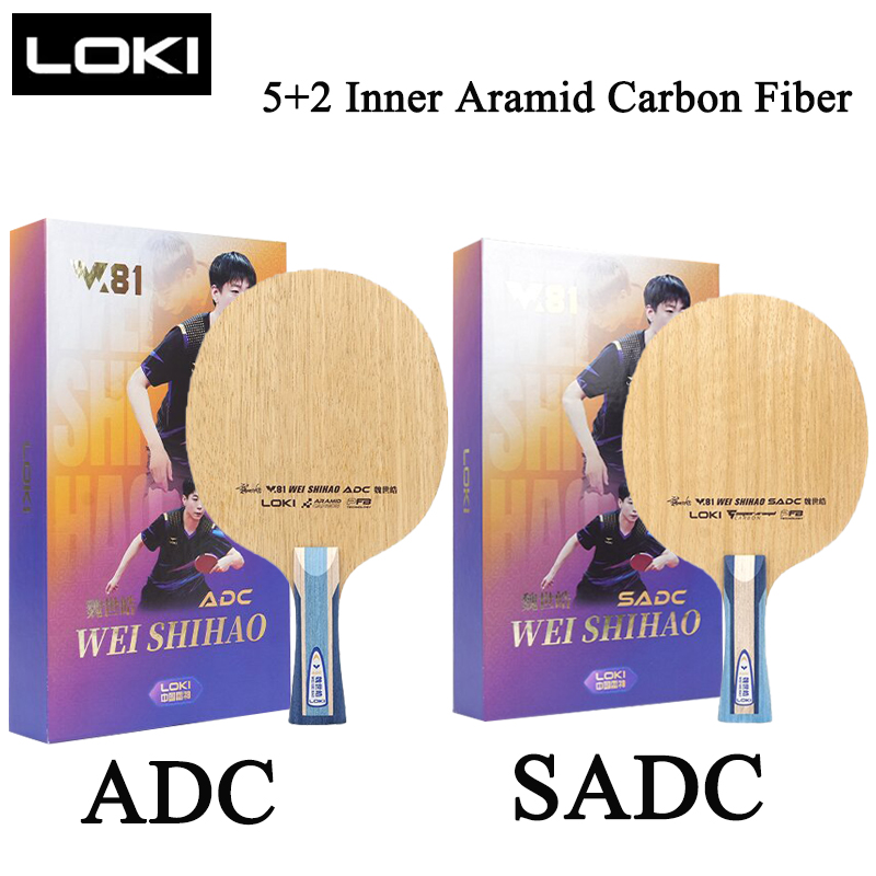 LOKI W81 Series ADC SADC Table - Table Tennis Racket ulasan dan harga