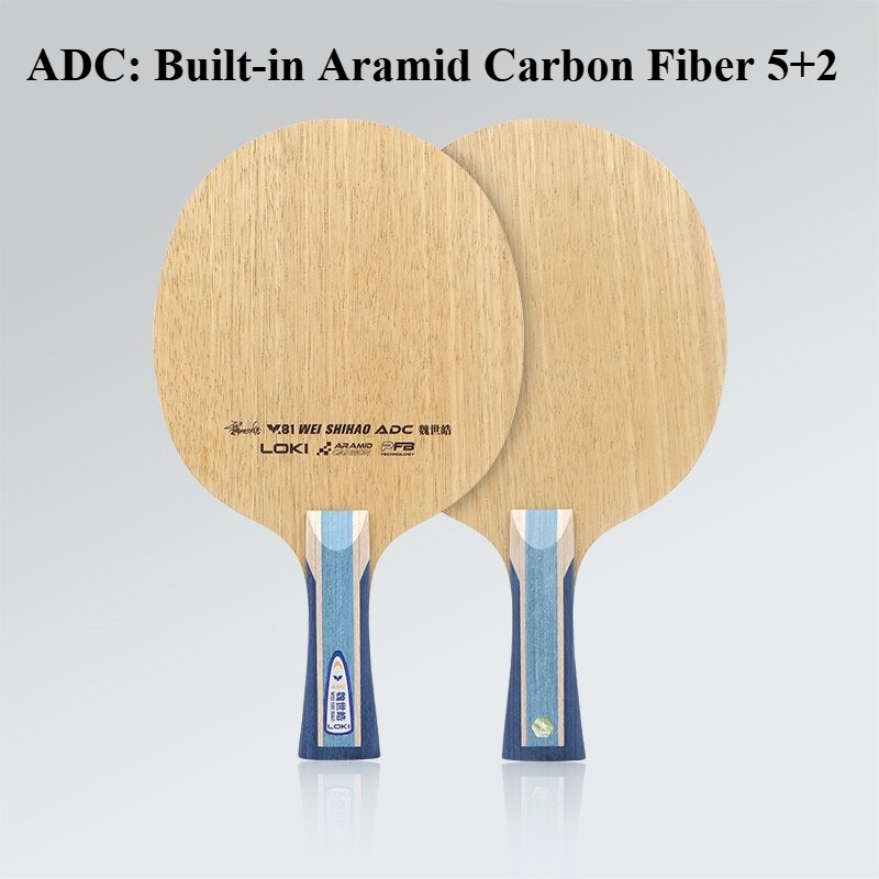 LOKI W81 Series ADC SADC Table - Table Tennis Racket ulasan dan harga