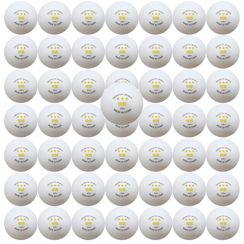 100pcs 3 Stars Table Tennis Ba - Table Tennis How To Play ulasan dan harga