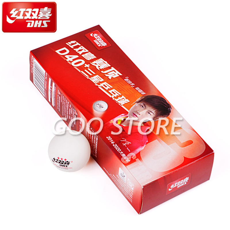 DHS 3 Star D40+ Table Tennis B - Table Tennis How To Play ulasan dan harga