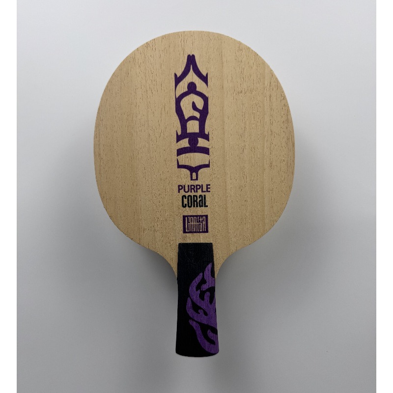 Meteor Purple Coral Table Tenn - Table Tennis Racket ulasan dan harga