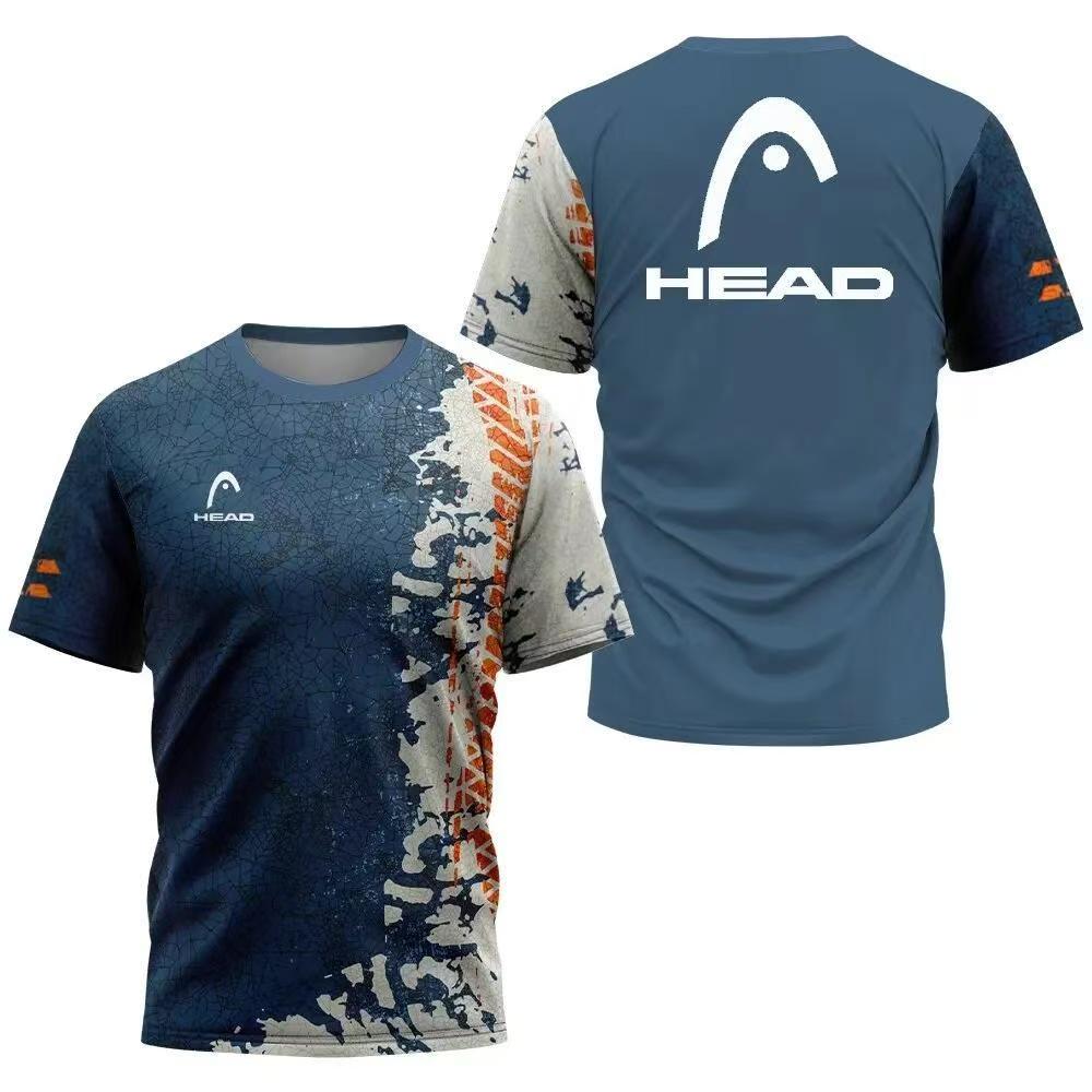Summer Breathable Mens T Shirt - Table Tennis Head To Head ulasan dan harga