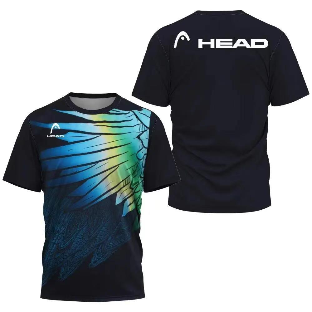 Summer Breathable Mens T Shirt - Table Tennis Head To Head ulasan dan harga