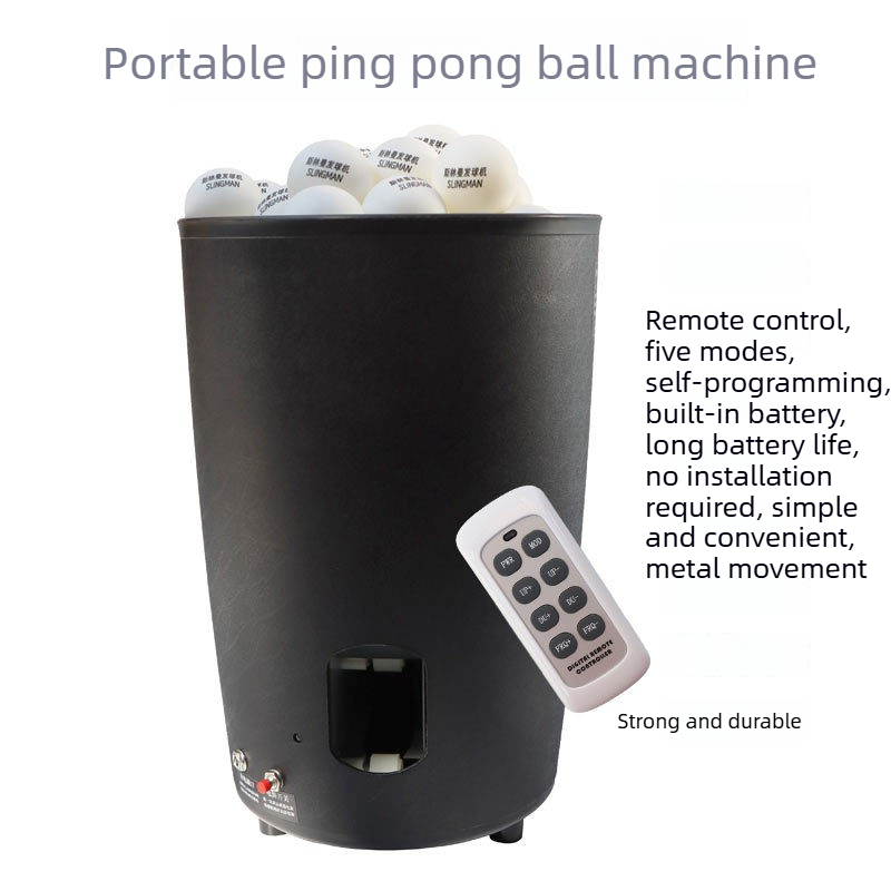 Portable Table Tennis Ball Mac - Table Tennis Gun ulasan dan harga