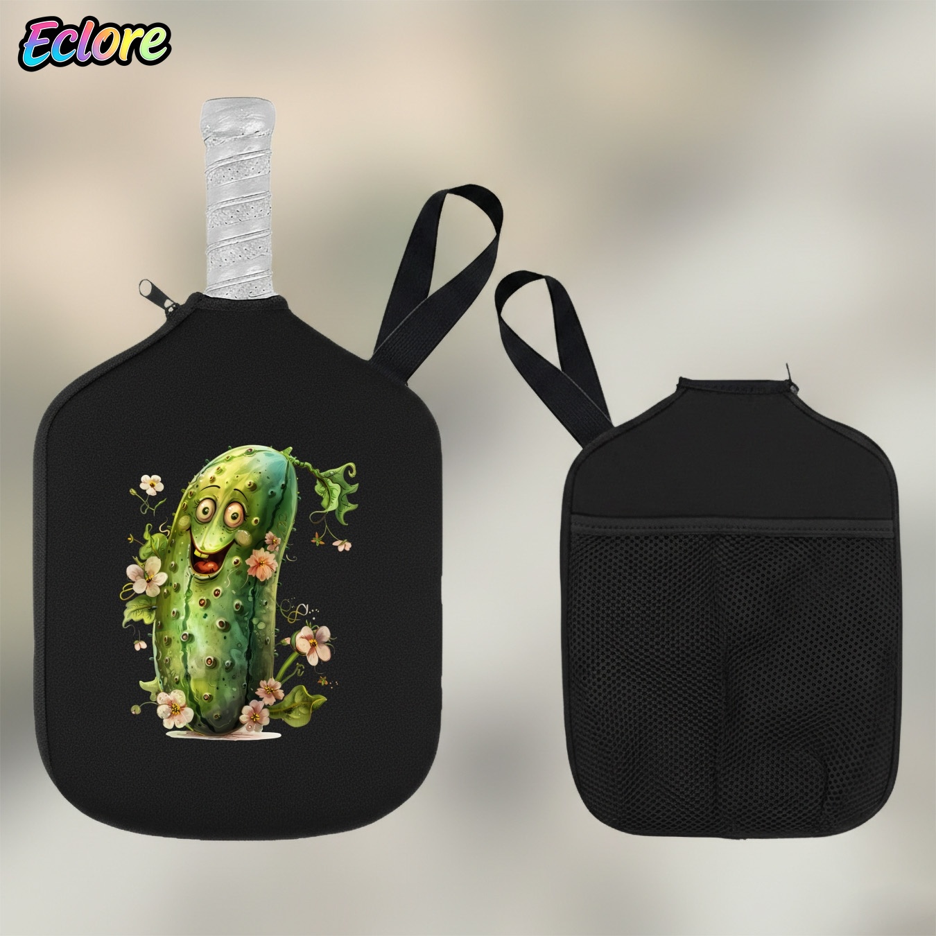 Cartoon Smile Pickleball Paddl - Table Tennis Racket ulasan dan harga