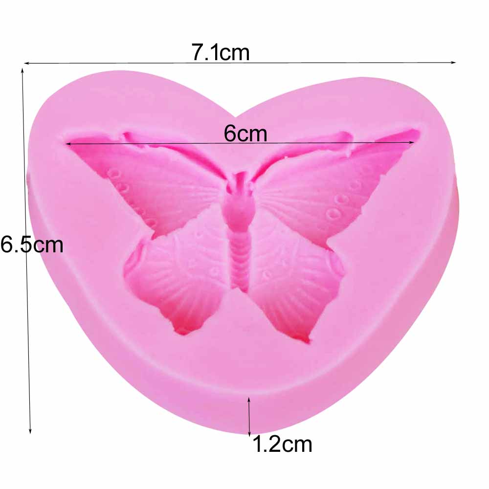 3D Butterfly Epoxy UV Resin Si - Butterfly Rubber Sheet ulasan dan harga