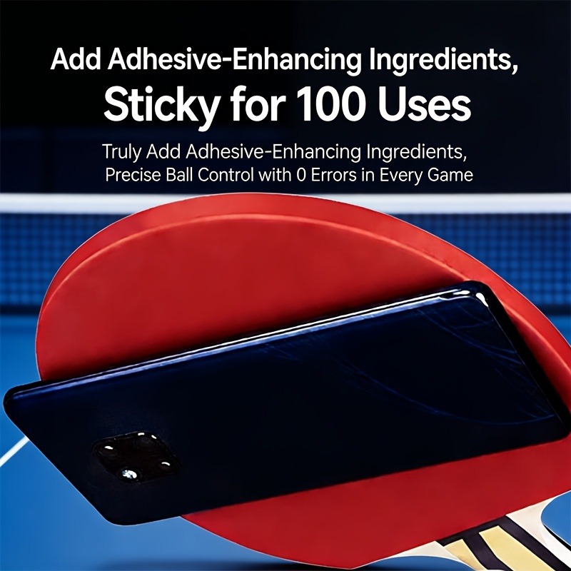 Table Tennis Racket Rubber Car - Table Tennis Gun ulasan dan harga