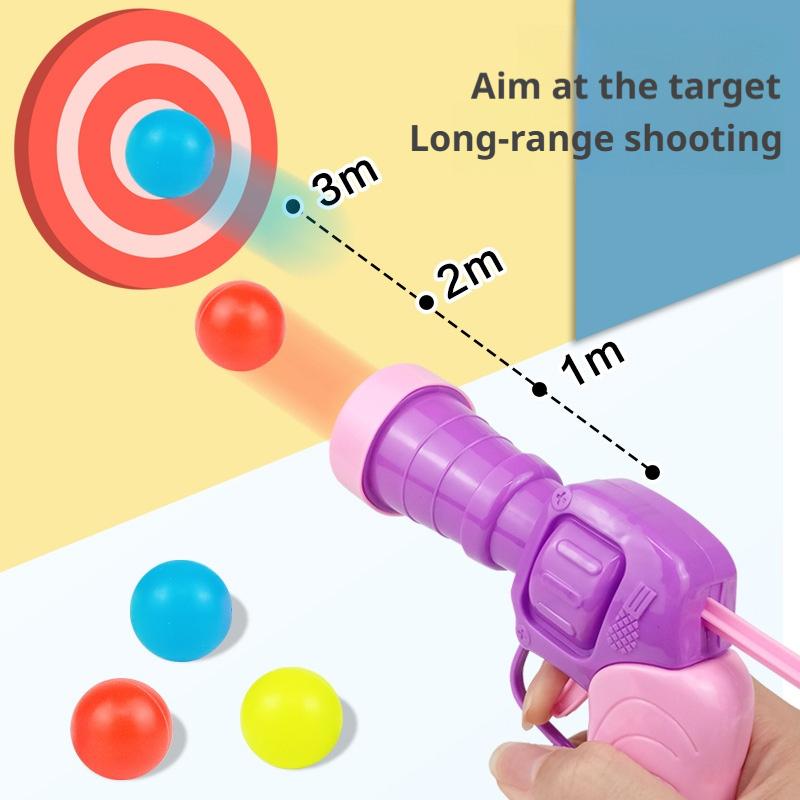 Table Tennis Pistol Toy Gun Fo - Table Tennis Gun ulasan dan harga