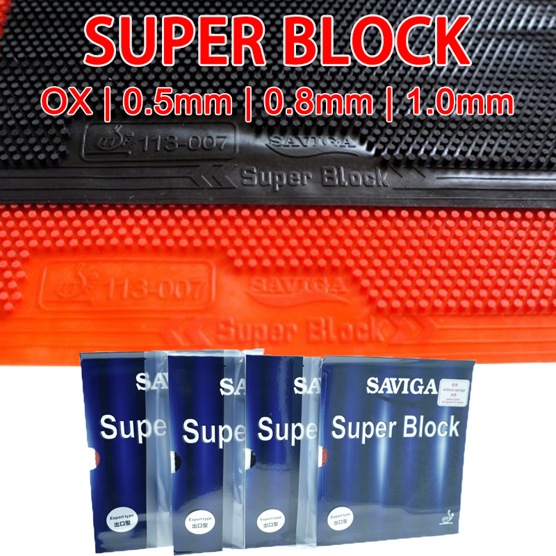 SAVIGA SUPER BLOCK OX Long Pip - Table Tennis Defense ulasan dan harga