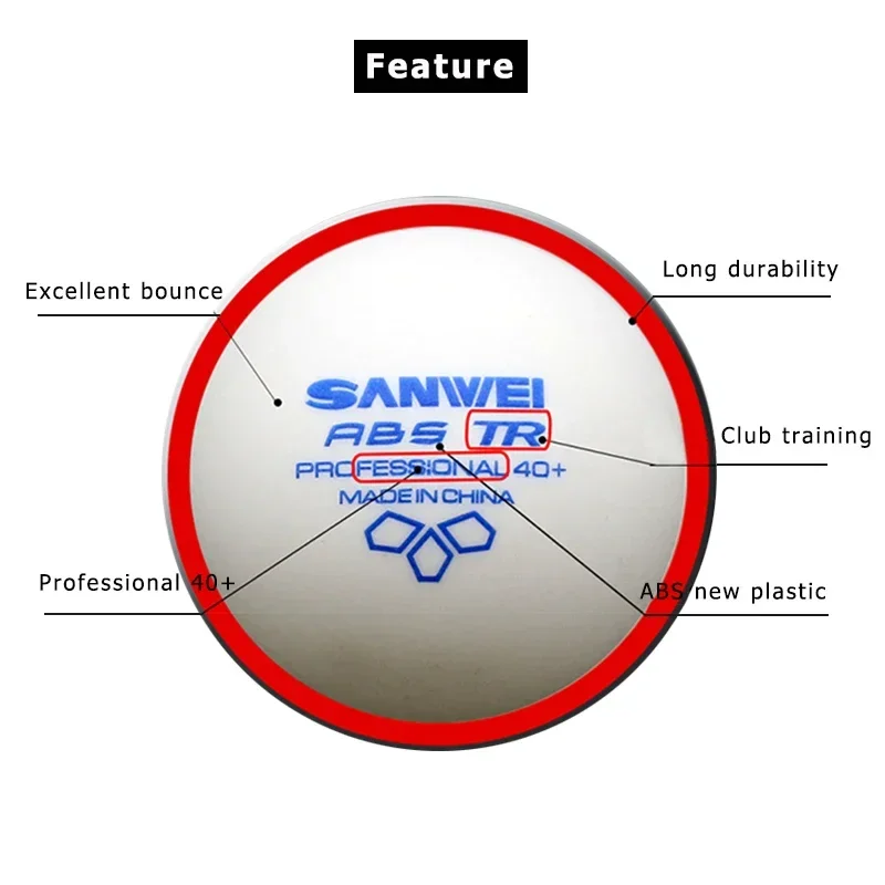 SANWEI TR 3 Star Table Tennis  - Table Tennis How To Play ulasan dan harga