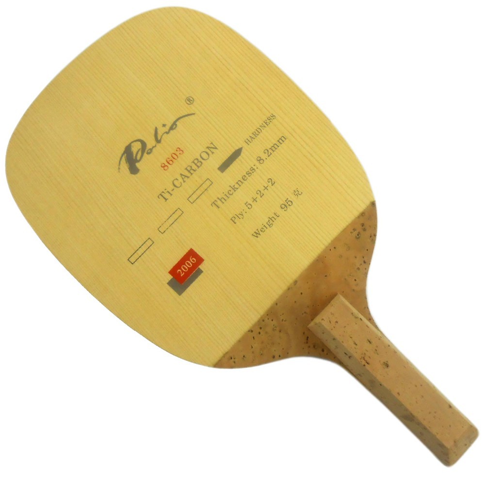PALIO 8603 Carbon Titanium Tab - Table Tennis Review ulasan dan harga